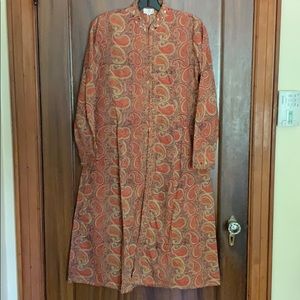 3/4 length lightweight Cotton Tunic